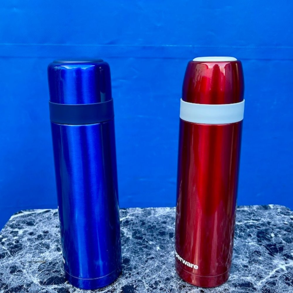 Tupperware Termo Tup 500 Easy Open With Strap Insulated Thermal Flask
